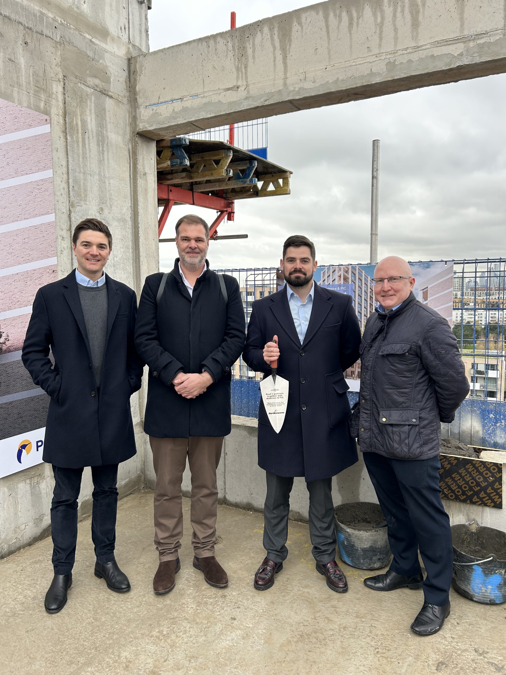 Topping Out Silver Wharf